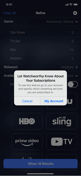 WatchWorthy — shot 2