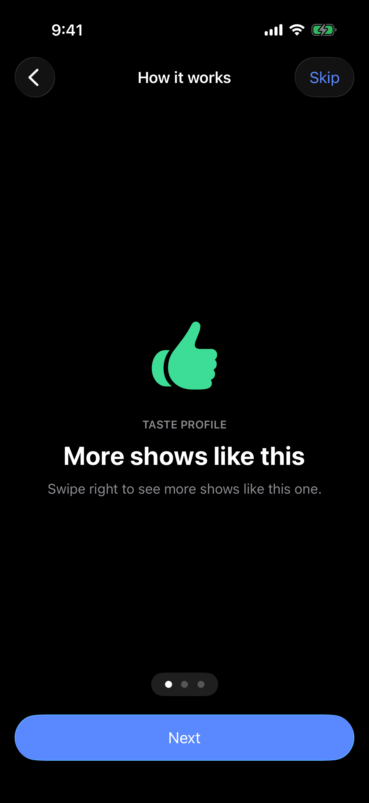 WatchWorthy — Swipe