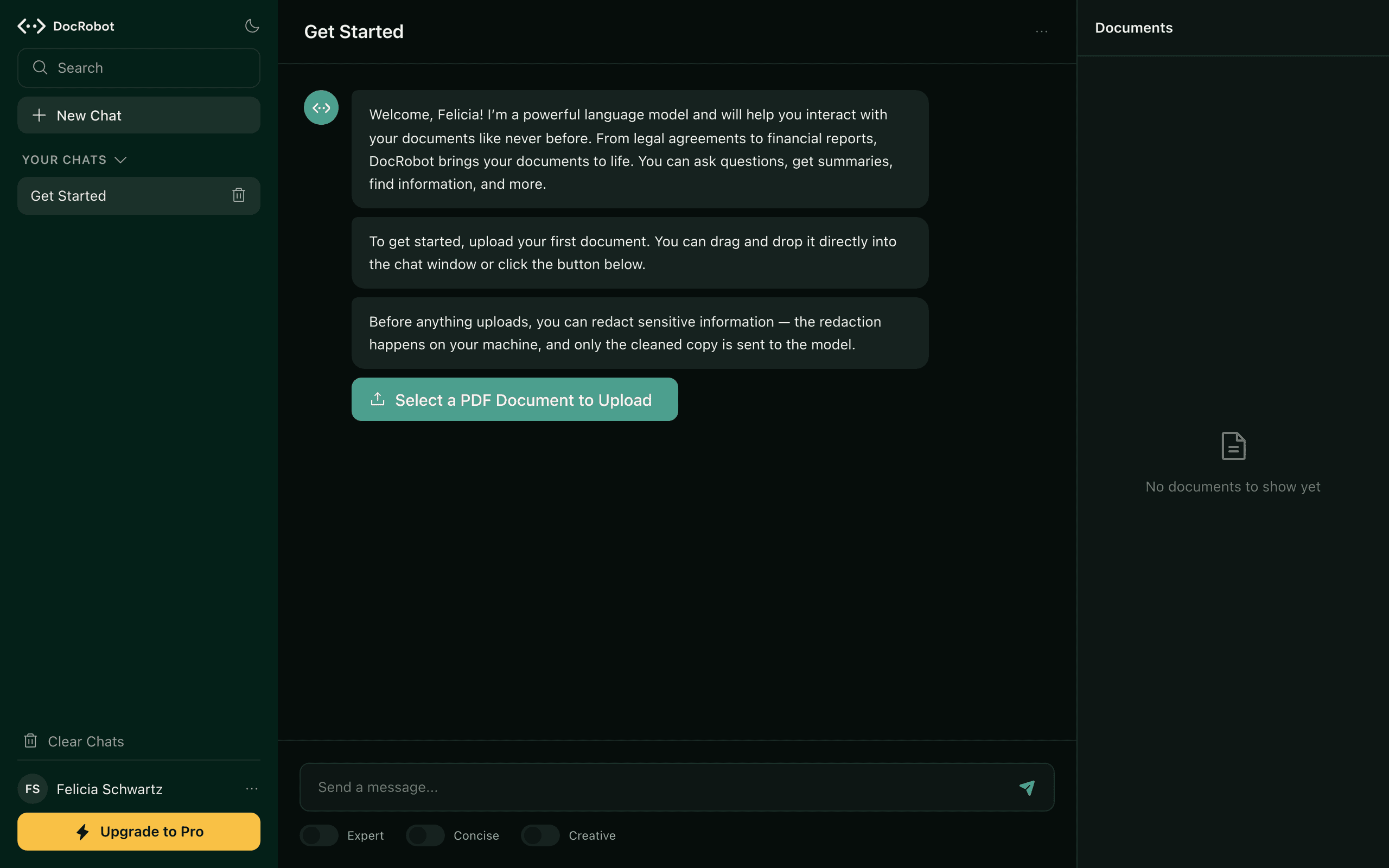 DocRobot — Get started