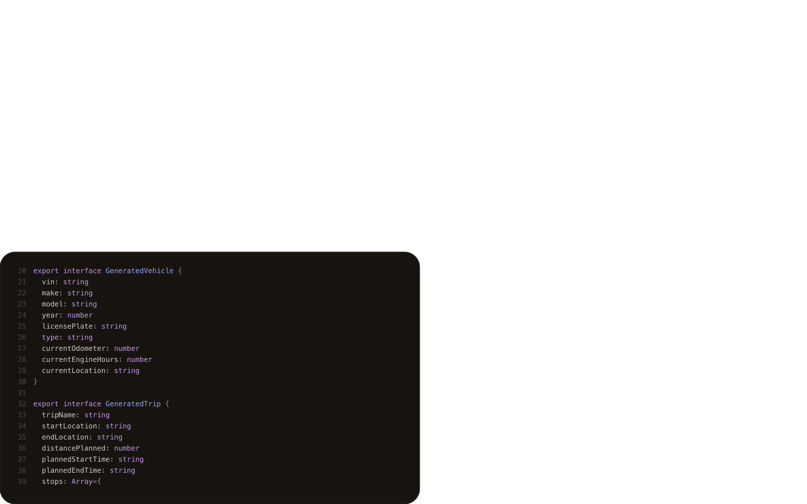 A live fleet-tracking map with AI-generated telemetry, streamed from Postgres — the code behind it