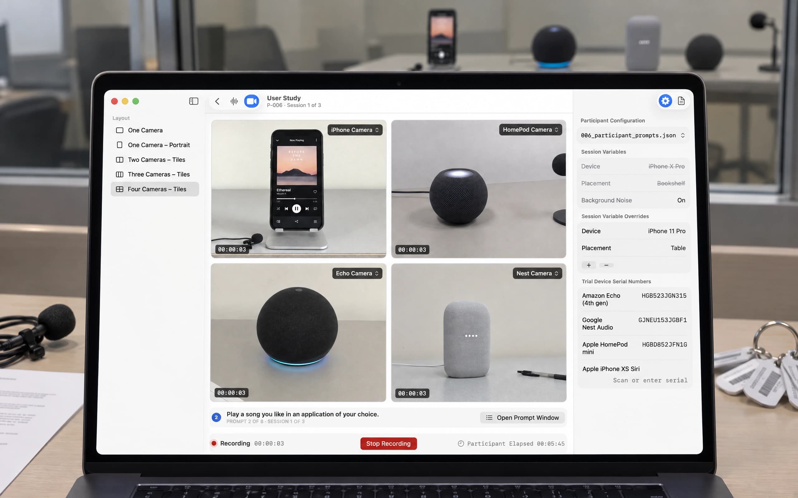 A native Mac app for running multi-angle voice-assistant studies