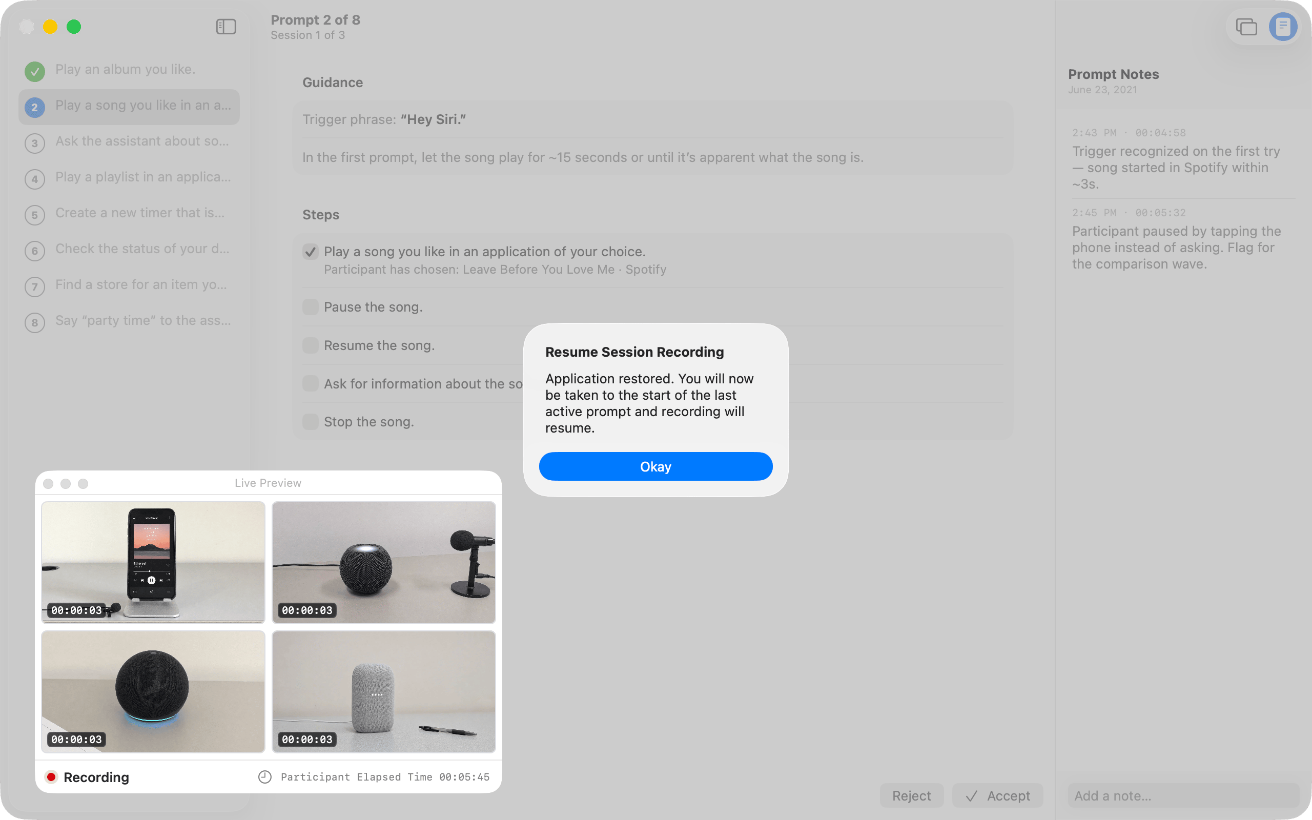 User Study