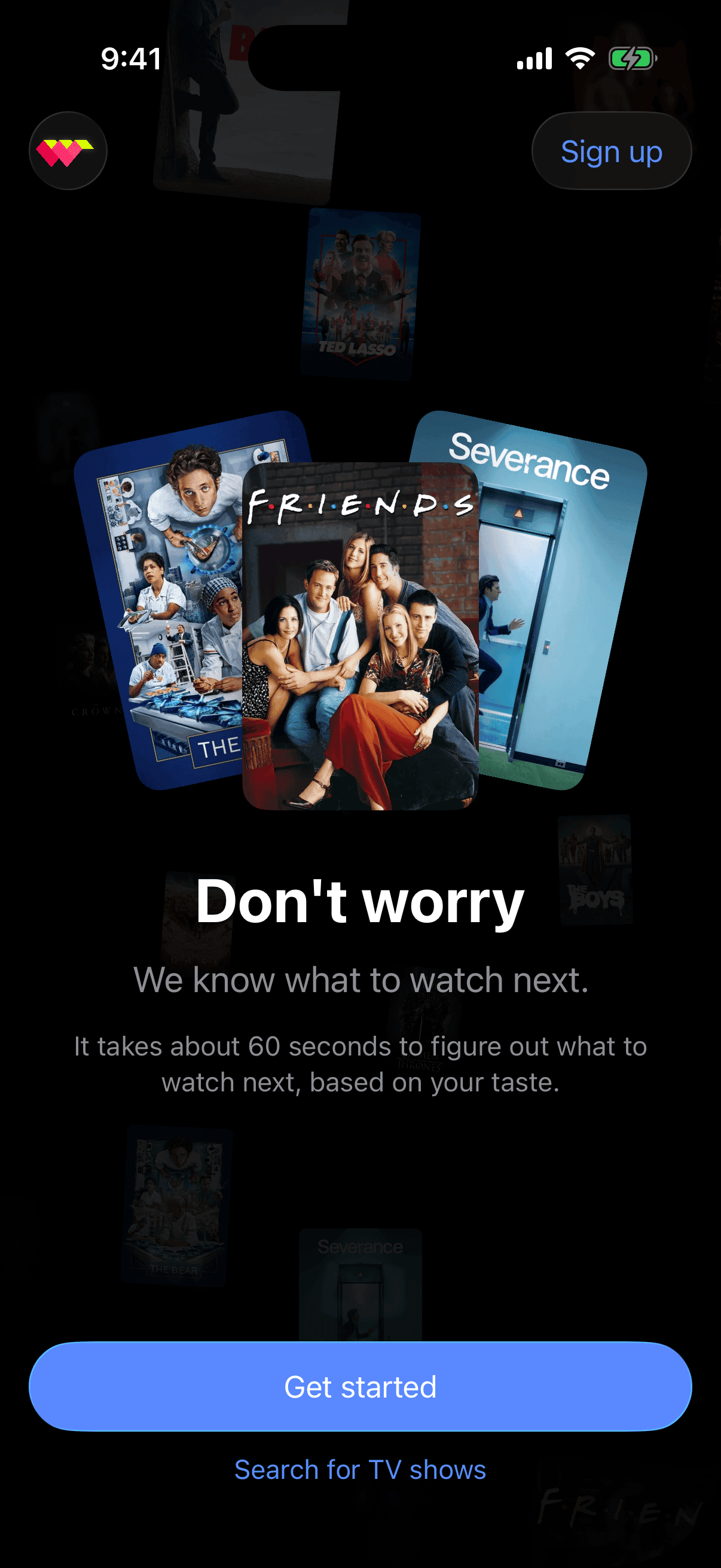 WatchWorthy — Welcome