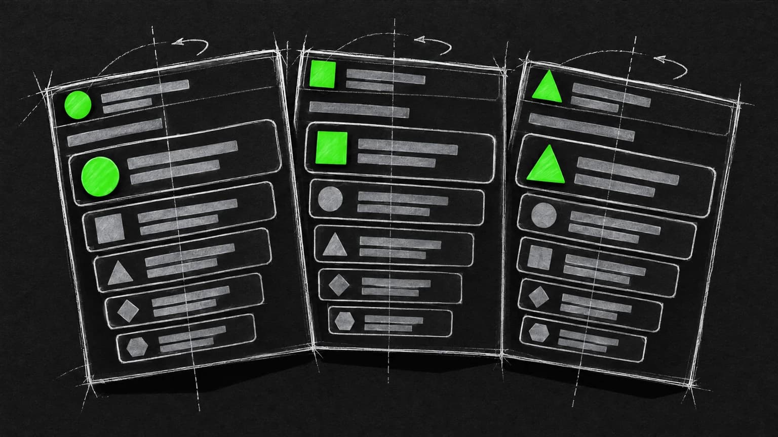 How to read a ranking of AI design agencies โ cover sketch